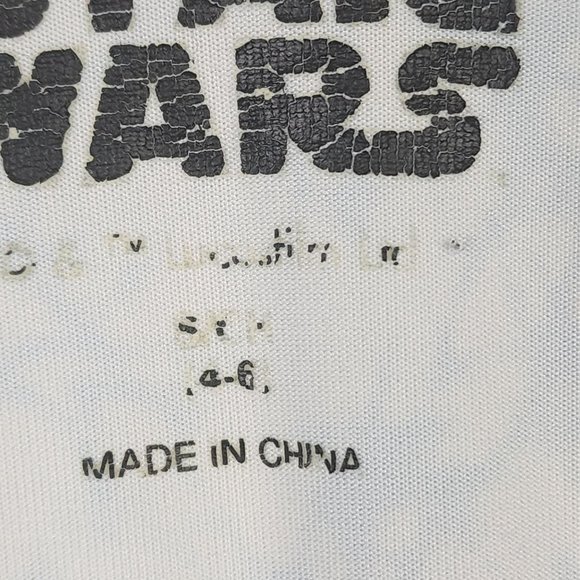 Disney Star Wars Storm Trooper Tie Dye Nightie Nightgown PJs Size Small 4-6 Blue - Picture 3 of 11